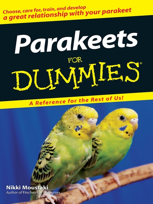 Title details for Parakeets For Dummies by Nikki Moustaki - Available
